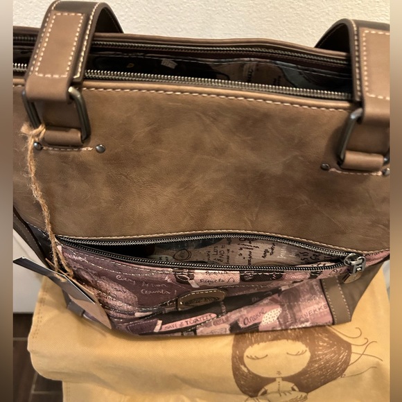 NWT. Anekke Iceland Tote bag mehrfarbig, with Dust bag. - Picture 11 of 16